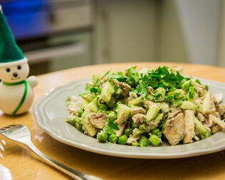 Сыроедный оливье