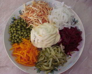 Салаты из свеклы