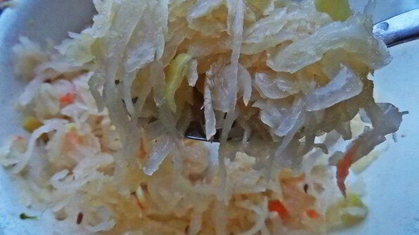 постный салат 4 капусты