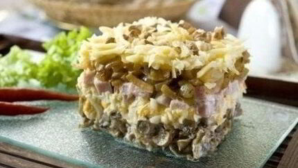 Салат Боярский без майонеза