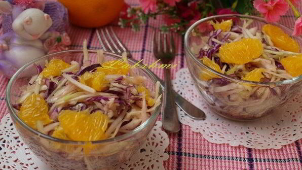 салат капустное трио