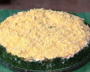 Салат Мимоза без майонеза