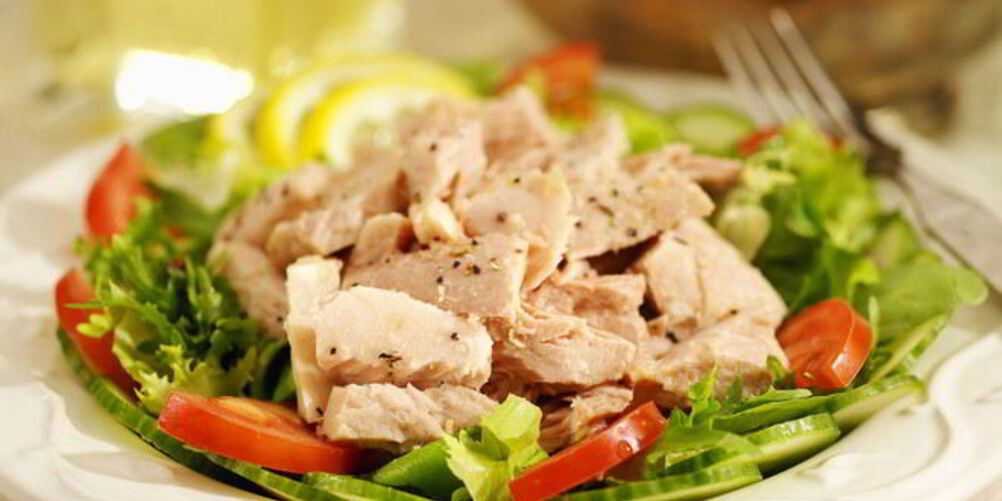 Рецепт салата мимоза с тунцом