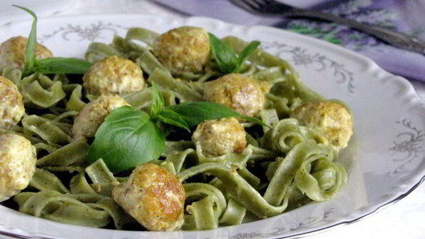 тальятелле мимоза