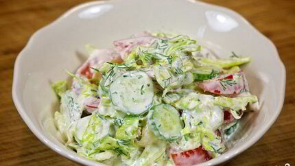 Салат На даче