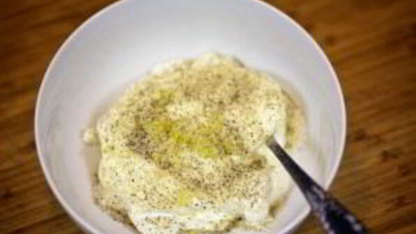 салат на даче