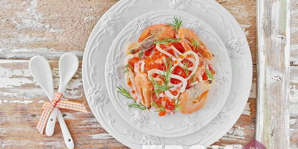 Рецепт салата нептун