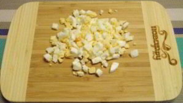 салат новогодний шар