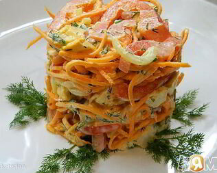 Салат Петергоф