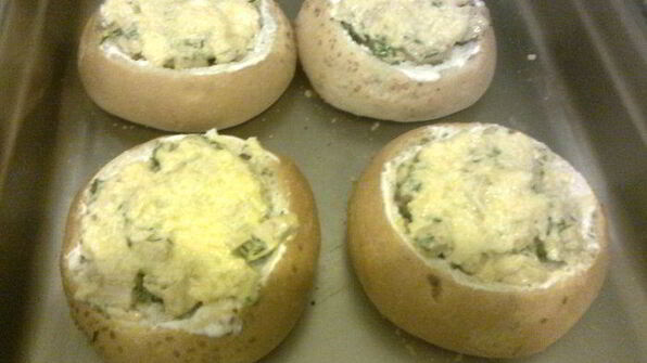 куриная грудка в гнезде под шубой