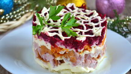 Петушок под шубой