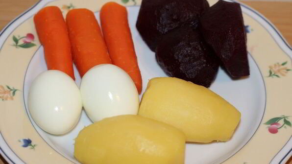 рулет из сельди под шубой