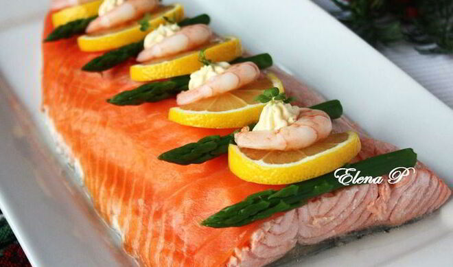 Салат Лосось под шубой