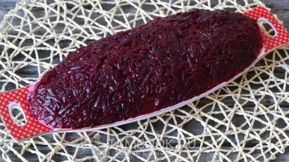 салат шпроты под шубой