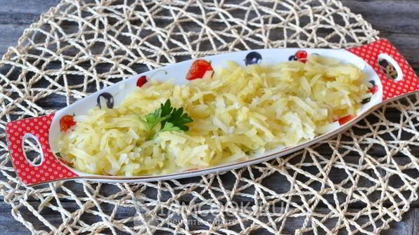 салат шпроты под шубой