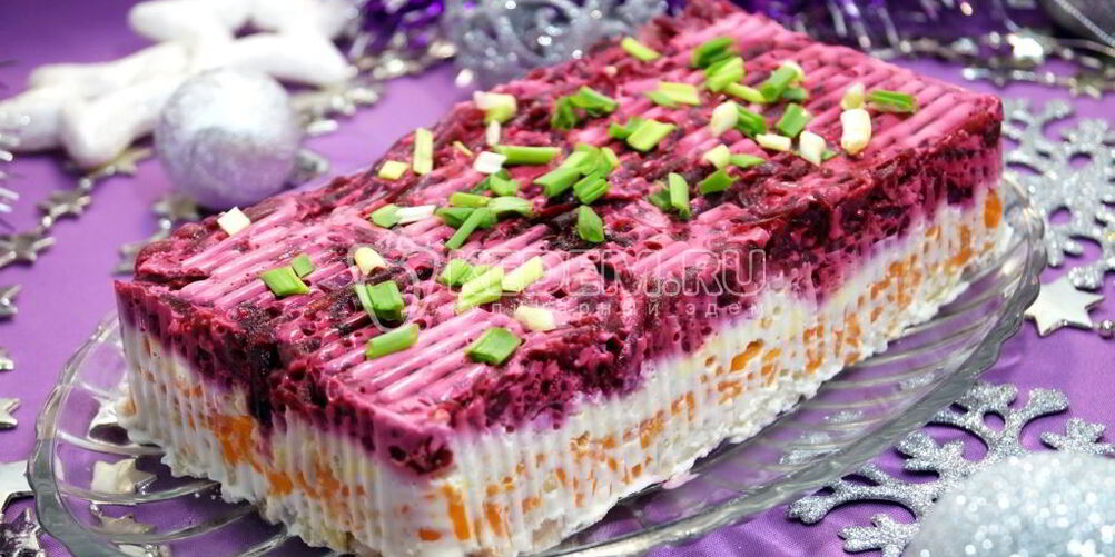 Рецепт салата заливная селедка под шубой