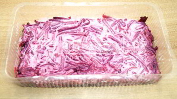 салат заливная селедка под шубой