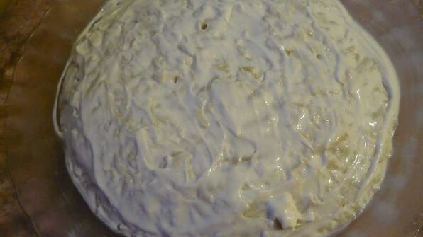 сельдь под шубой с яблоком