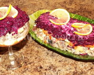 Сельдь под шубой самая вкусная