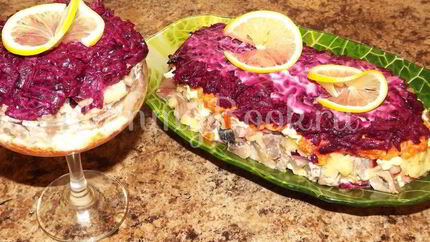 Сельдь под шубой самая вкусная