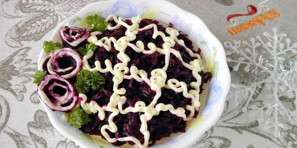 Рецепт селедки под шубой без моркови