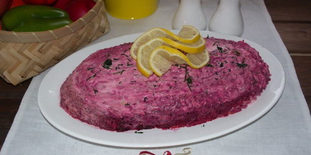 Рецепт селедки под шубой без яблок и яиц