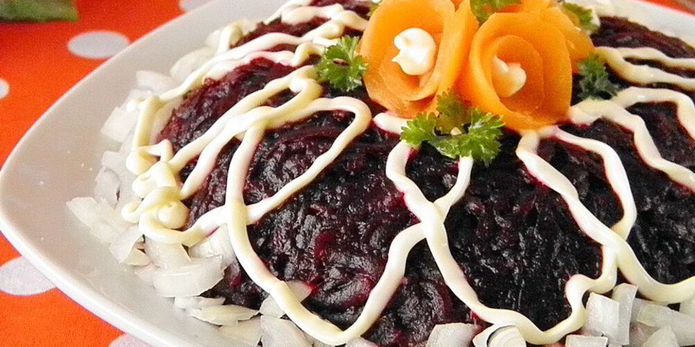 Рецепт селедки под шубой без яиц