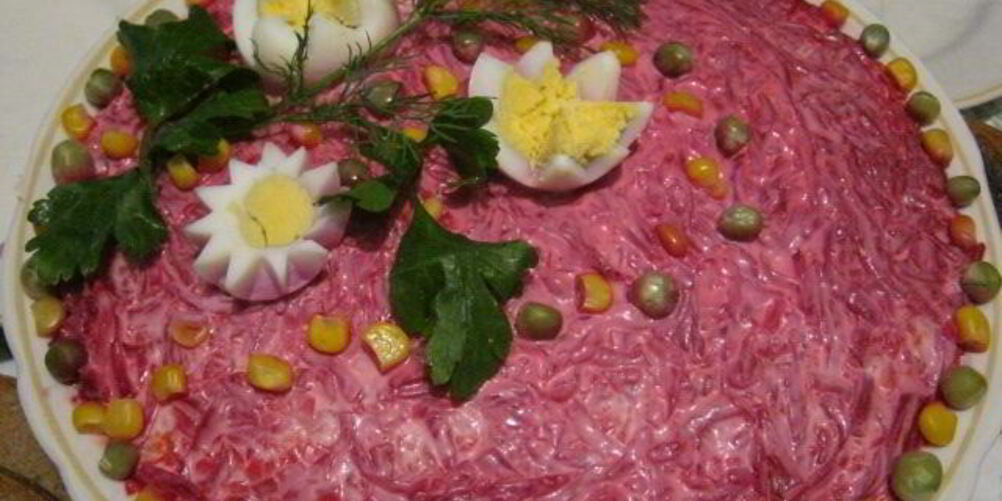 Рецепт селедки под шубой с яблоками