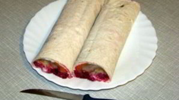 селедка под шубой в лаваше