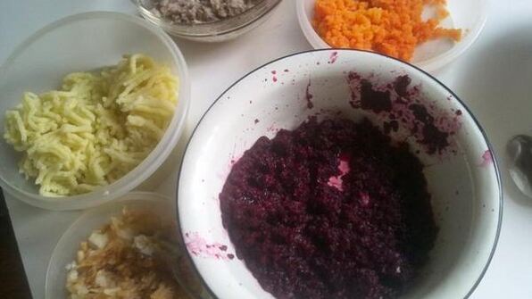 селедка под шубой в желе