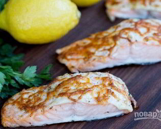 Семга под шубой в духовке