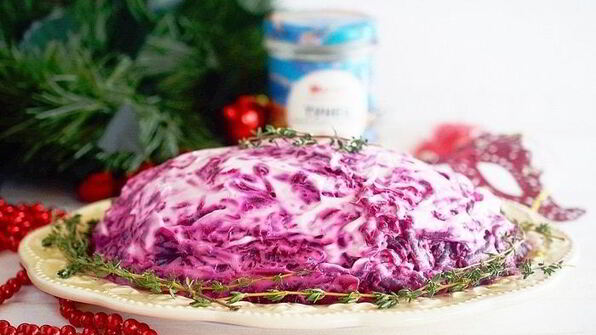 тунец под шубой