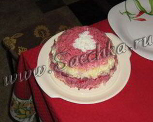 Украинская Селедка под шубой