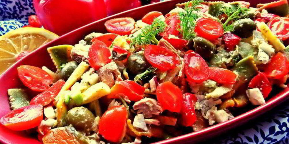 Рецепт салата с итальянскими мотивами