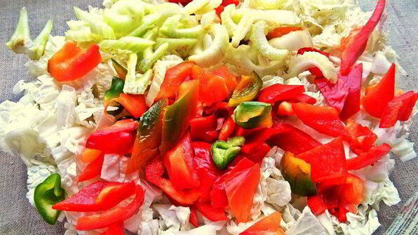 салат с итальянскими мотивами