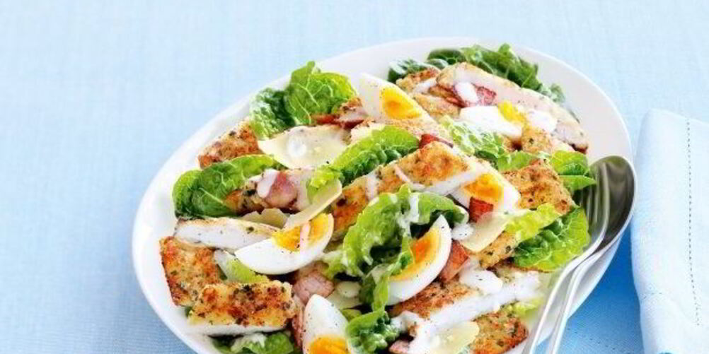 Рецепт новогоднего салата цезарь