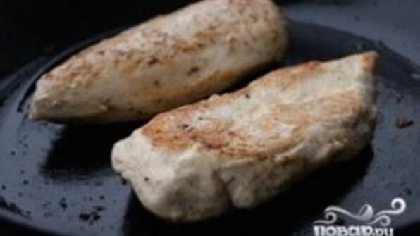 салат цезарь с курицей с майонезом