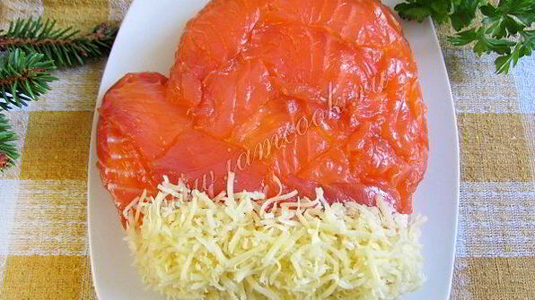 салат варежка