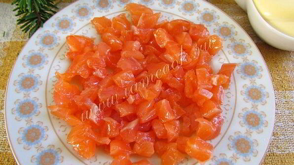 салат варежка