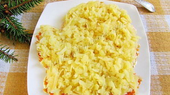 салат варежка