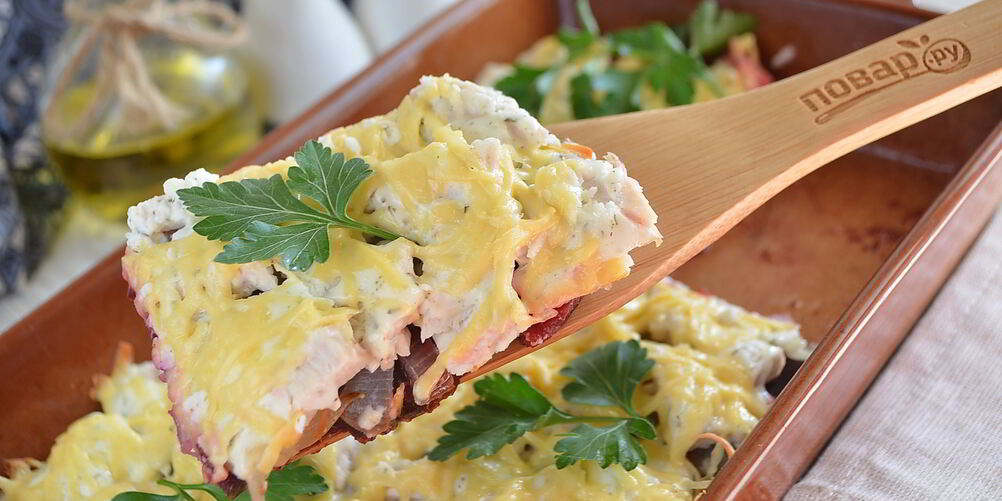 Рецепт свеклы под сырной корочкой с майонезом