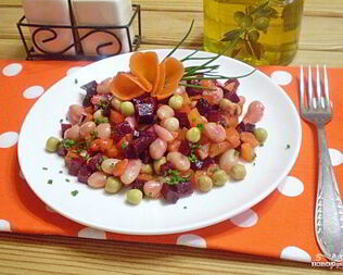 Диетический винегрет для похудения