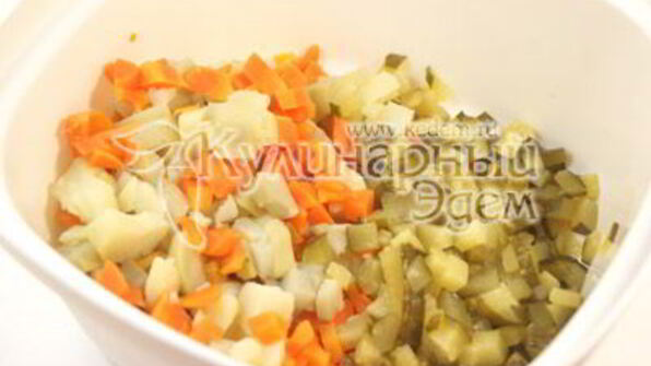 салат винегрет