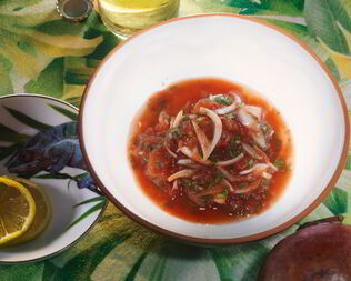 Томатный винегрет