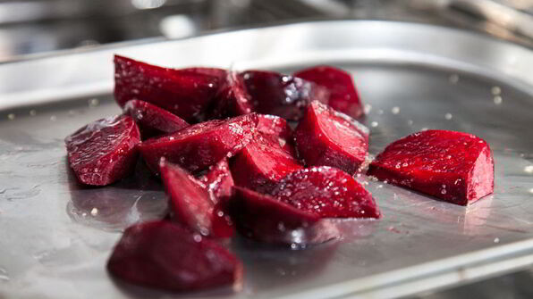 винегрет из печеных овощей