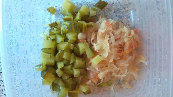 винегрет классический с заправкой