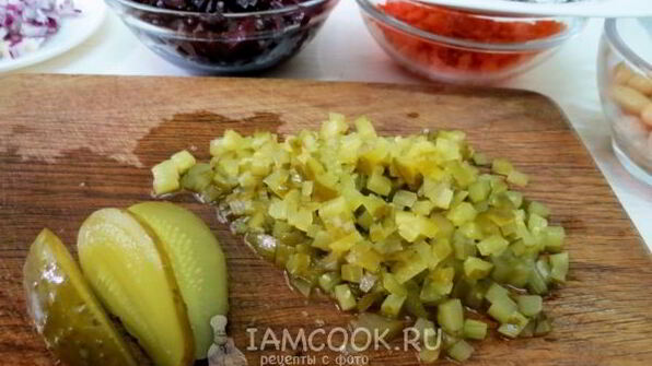 винегрет с килькой