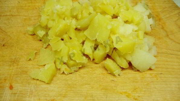 винегрет с консервированной фасолью и квашеной капустой