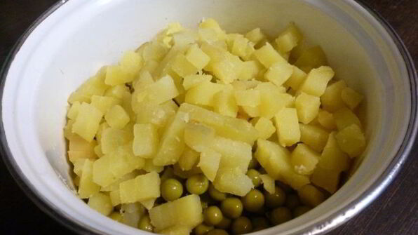 винегрет с соленой сельдью