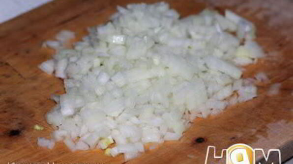 винегрет с солеными грибами